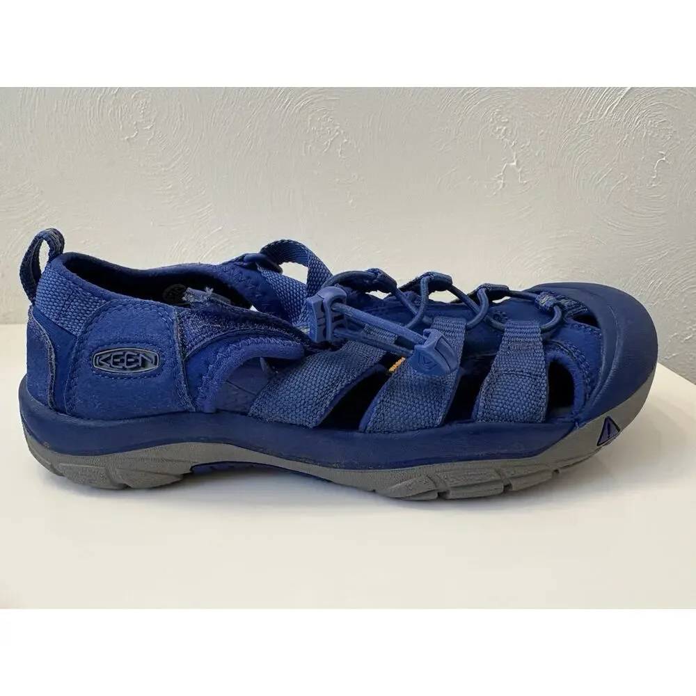 Keen Newport H2 Hiking Surf The Web Youth Water Sandals Size 6.0 Royal Blue
